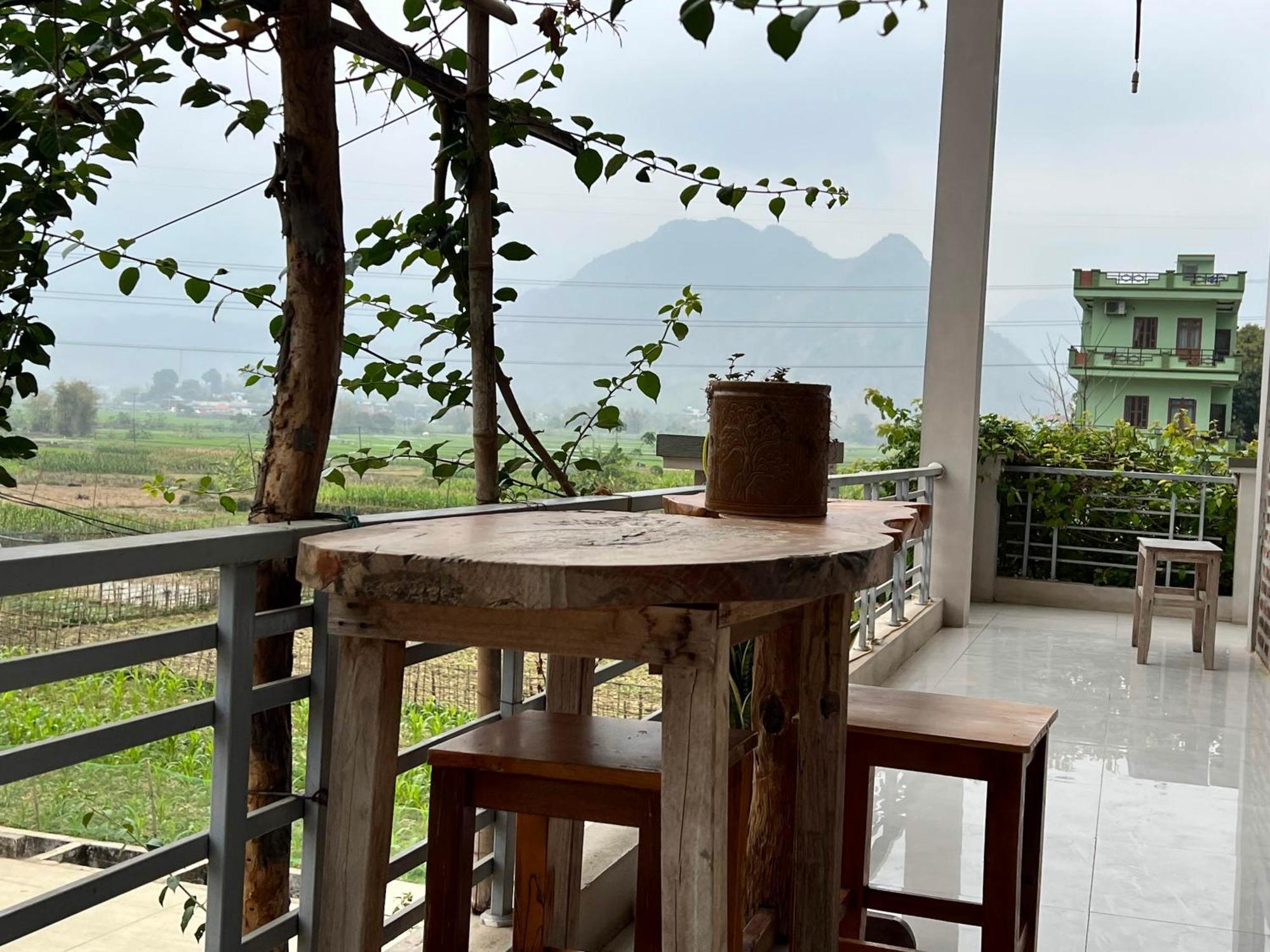 Moc Nhien Homstay Mai Chau Hòa Bình Eksteriør billede